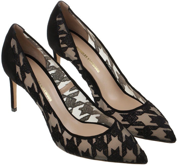 Nicholas Kirkwood Houndstooth Pumps