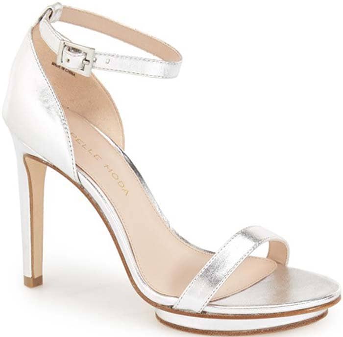 Pelle Moda "Taft" Ankle Strap Platform Sandal