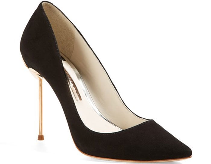 Sophia Webster Coco Flamingo Pumps Black Suede