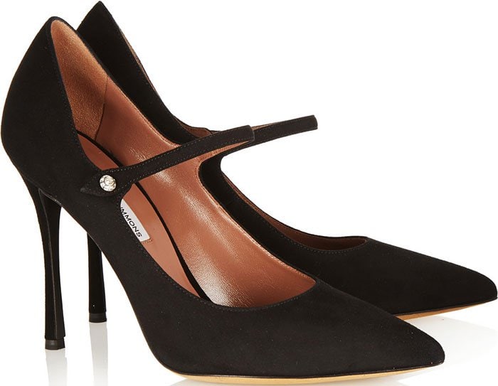 Tabitha Simmons Lula suede pumps