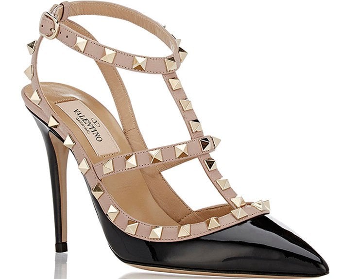 Valentino-Rockstud-Caged-Pumps-Black