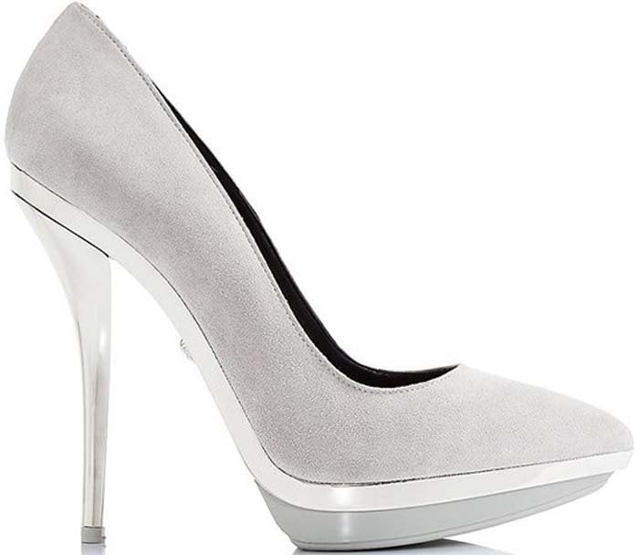 Versace Double Platform Metal Pumps