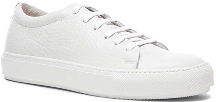 Acne Studios "Adrian" Grain Leather Sneakers