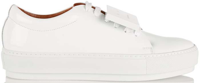 Acne Studios "Adriana" Plaque Detailed Sneakers