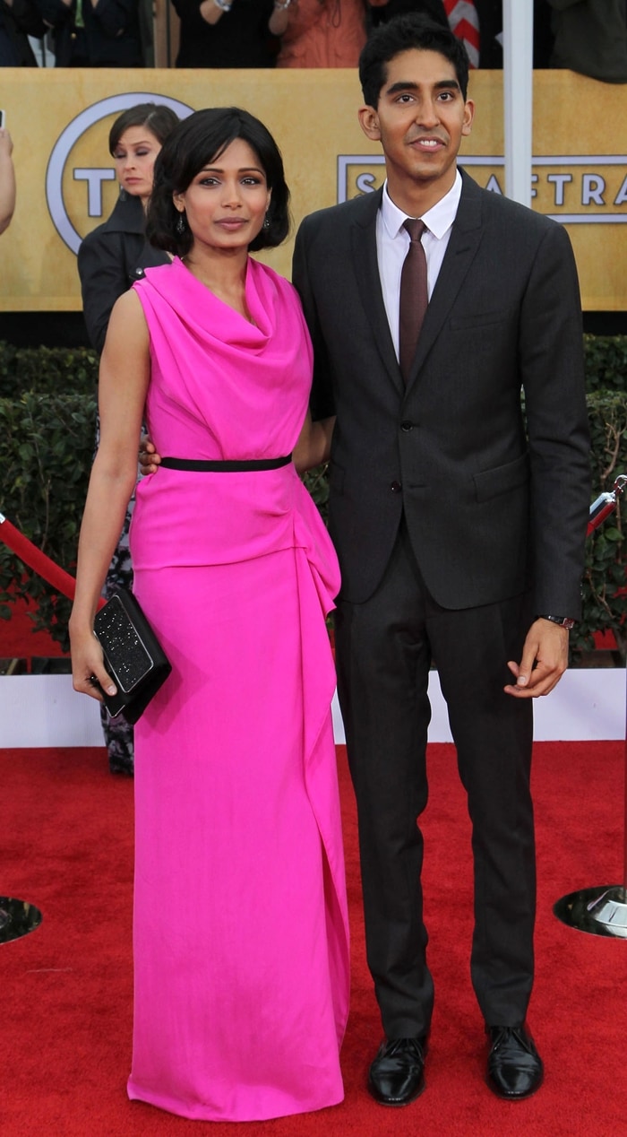 Indian-born British actor Dev Patel and his ex-girlfriend Freida Pinto ended their relationship in 2014