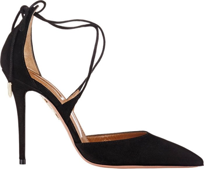 Aquazzura Matilde Pumps Black Suede