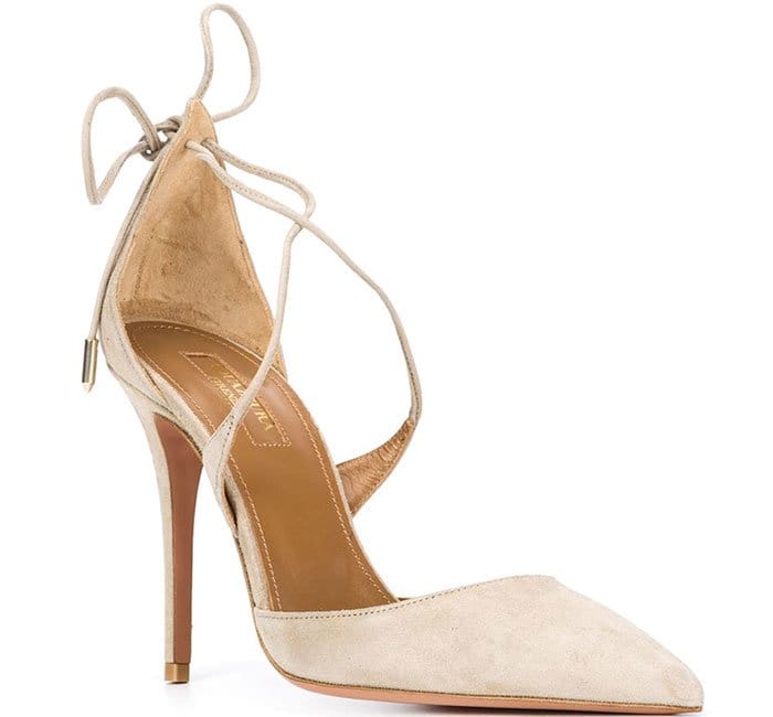 Nude Aquazzura Matilde Pumps