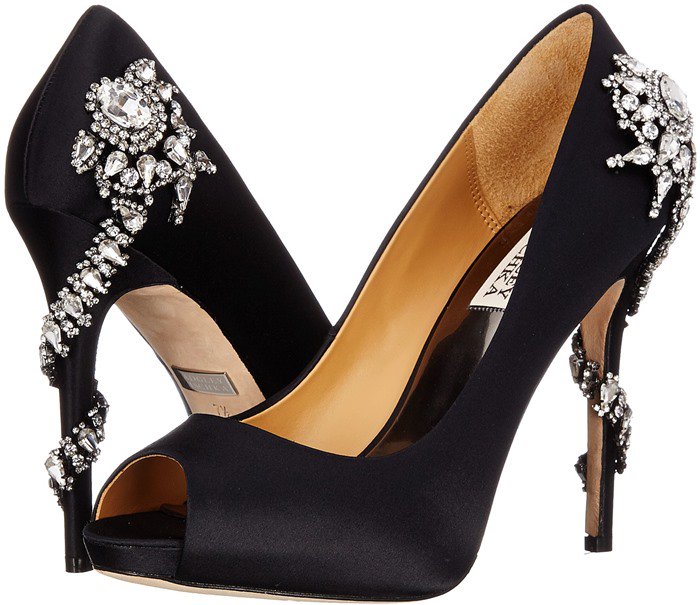 Badgley Mischka Royal Black