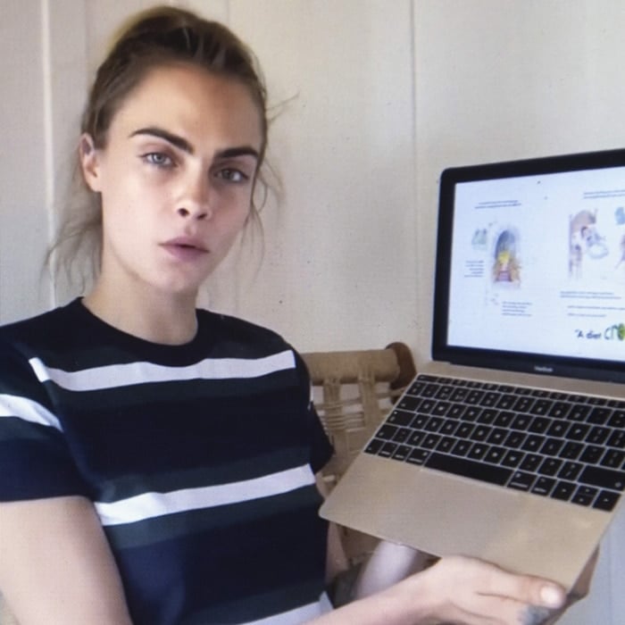 In May 2020, Cara Delevingne raised money for Save the Children by reading "The Queen Engineer" by Suzanne Hemming