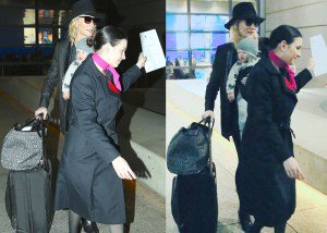 Cate Carries Edith Vivian Patricia Upton in Acne Ankle Boots