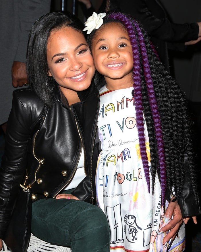 Christina Milian was criticized for putting braids in her daughter’s hair