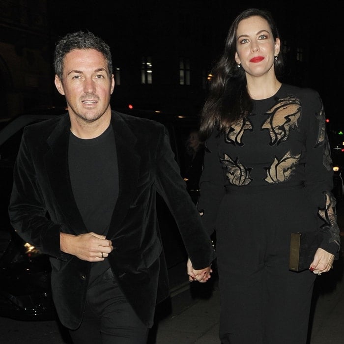 Liv Tyler and Dave Gardner met through their friend Kate Moss in 2014