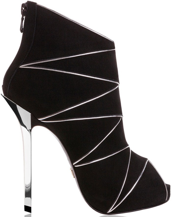 Dokas Deville Booties Geom Noir