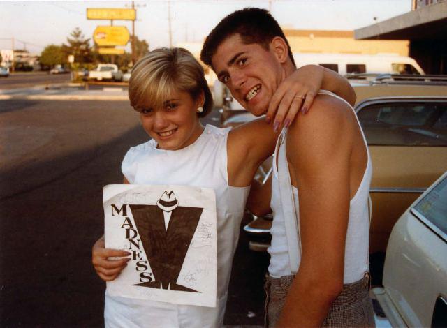 Eric Stefani invited his younger sister Gwen to join No Doubt when she was 17-years-old