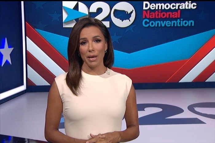 Eva Longoria played a prominent role on the first night of the Democratic National Convention