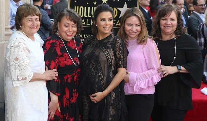 Eva Longoria is the youngest of four daughters born to Mexican-American parents