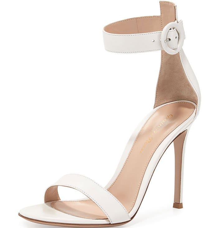 Gianvito Rossi Portofino Sandals White