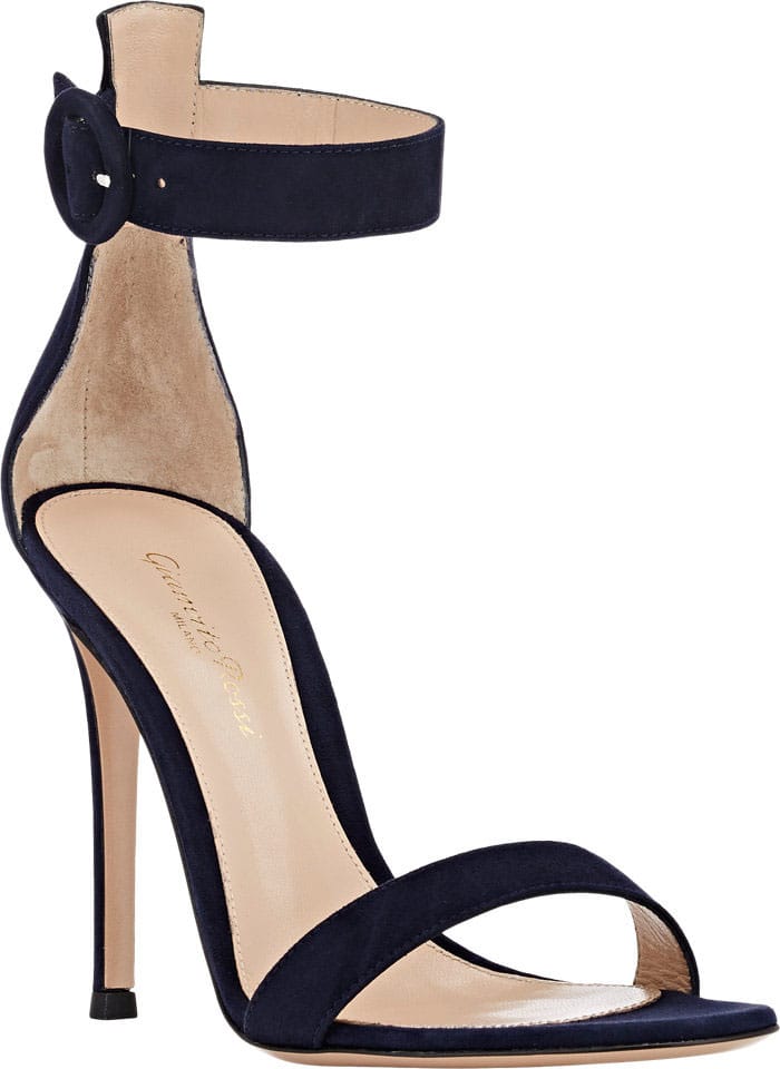 Gianvito Rossi Portofino Sandals Denim Blue