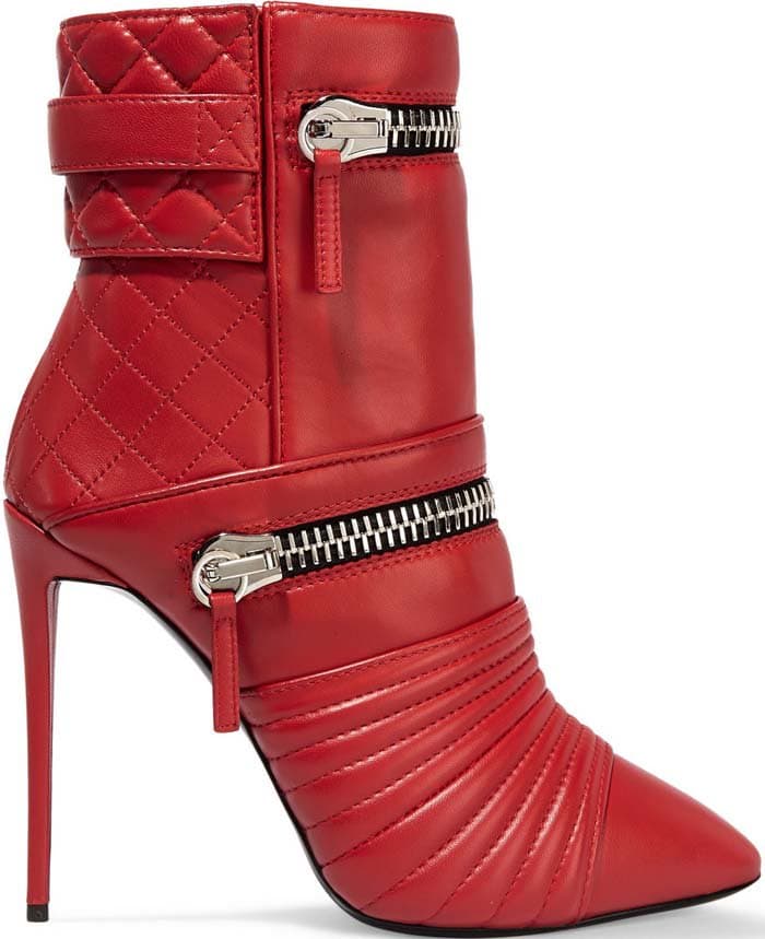 Giuseppe Zanotti Quilted Leather Boots