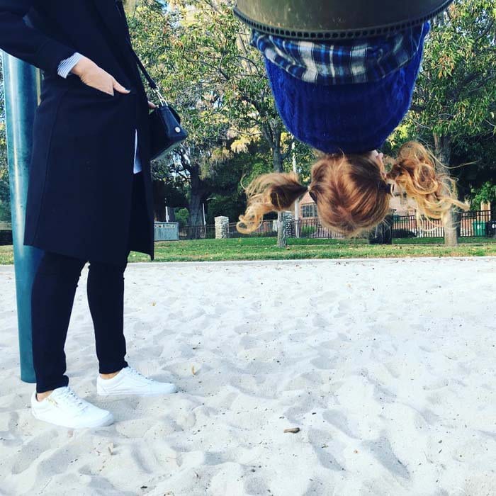 Cash Warren shares a picture from his family's outing to the park