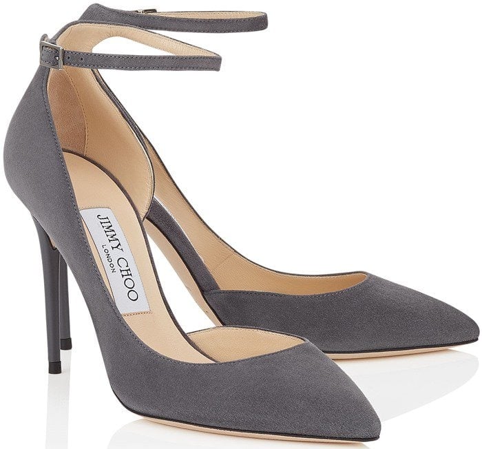 Jimmy Choo Lucy dusk suede pump