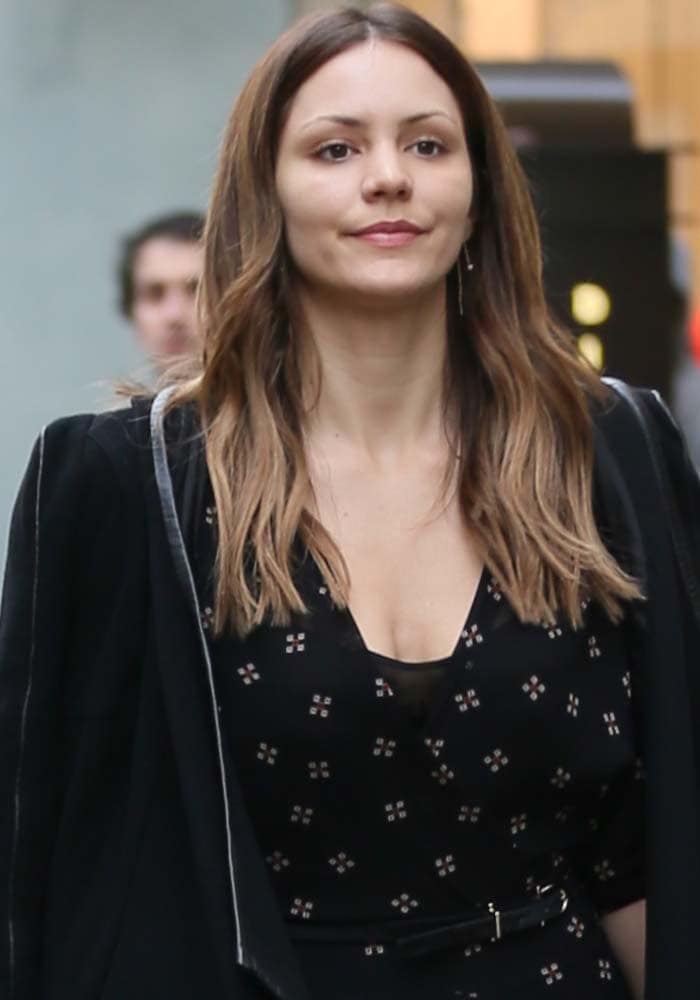 Katharine McPhee visits the Christmas House at The Grove in Los Angeles on December 22, 2015