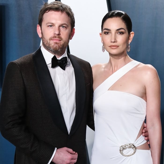 Lily Aldridge and her husband Caleb Followill