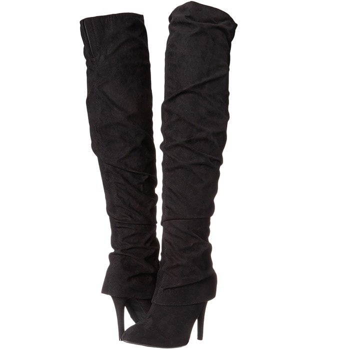 Nina 'Kymari' Over the Knee Pointy Toe Boot