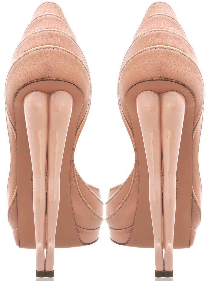 Rally Silhouette Nude Pumps