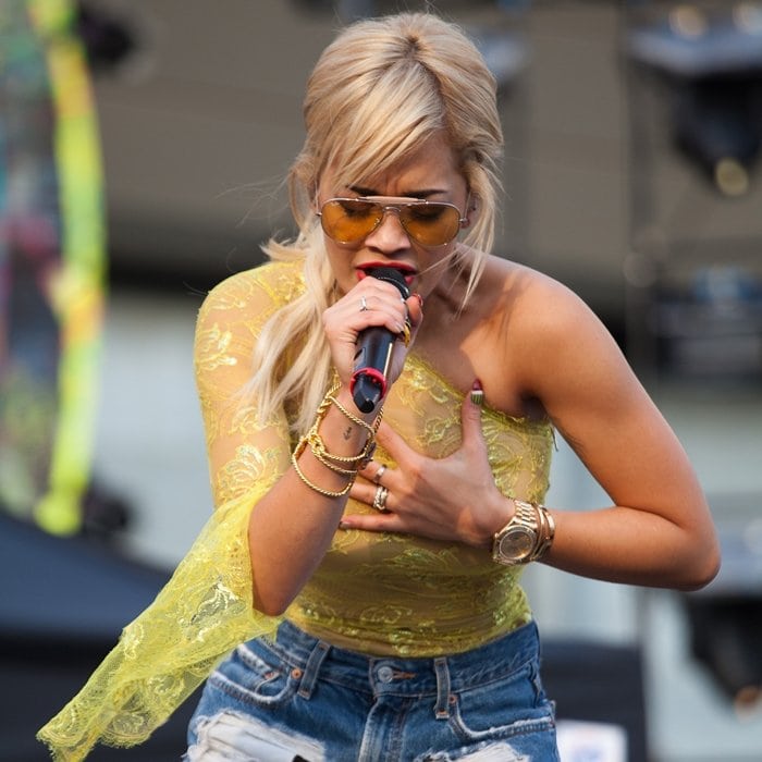The song "R.I.P." was released as the lead single from Rita Ora's debut album in the United Kingdom