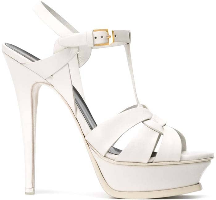 Saint Laurent "Tribute" Platform Sandals