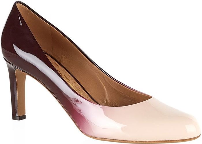 Salvatore Ferragamo Patent "Leo" 70 Pump