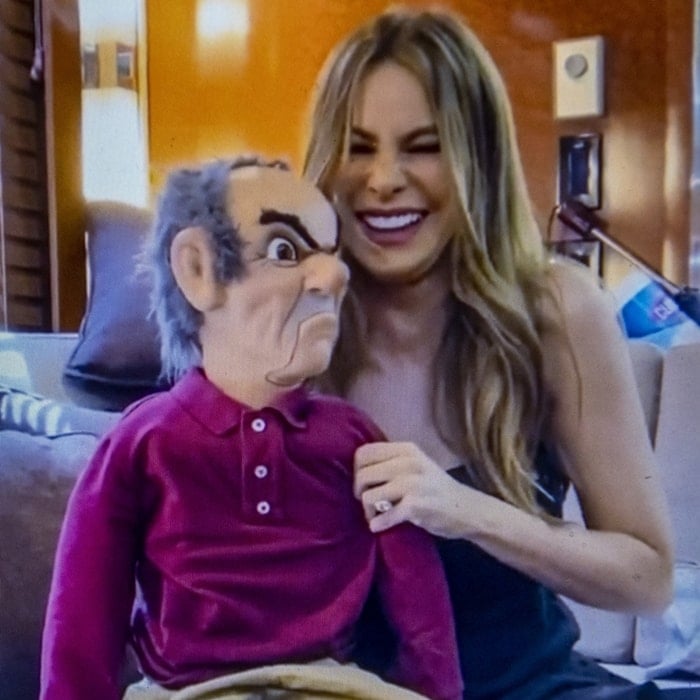 Sofia Vergara was reuinted with her ventriloquist dummy Uncle Grumpy from Modern Family in the quarterfinal results episode of America’s Got Talent that aired in September 2020