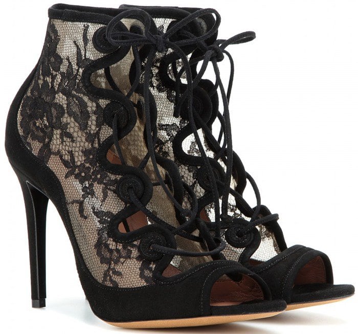 Tabitha Simmons Charlotte Lace-Up Sandal Booties