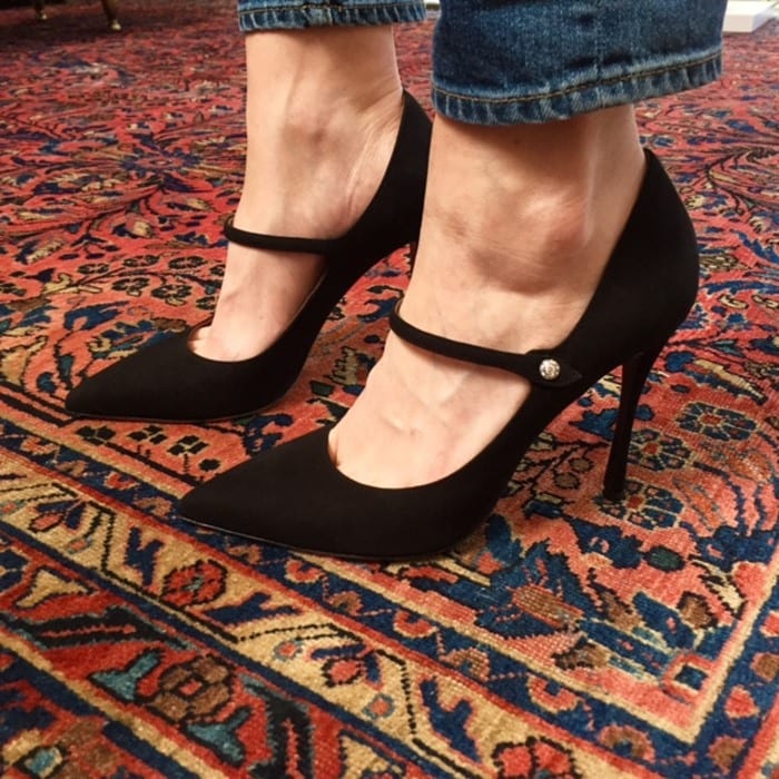 Tabitha Simmons Lula suede pump