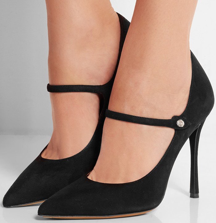 Tabitha Simmons Lula suede pumps