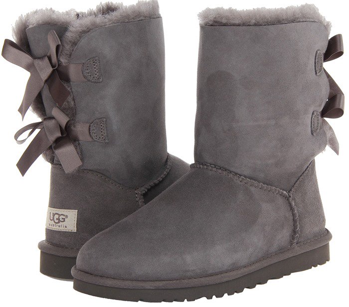 UGG Bailey Bow Grey