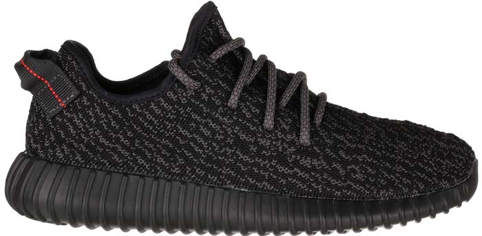 Yeezy Adidas Boost Black in Pirate Black