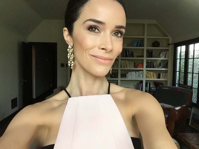 Via Abigail Spencer's social media: "Getting ready for critics choice with @castillo_13 & @lauren_andersen Styling by @karlawelchstylist. Rectify is nominated for best drama!"