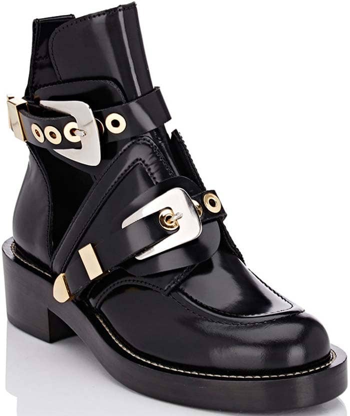 Balenciaga "Ceinture" Ankle Boots