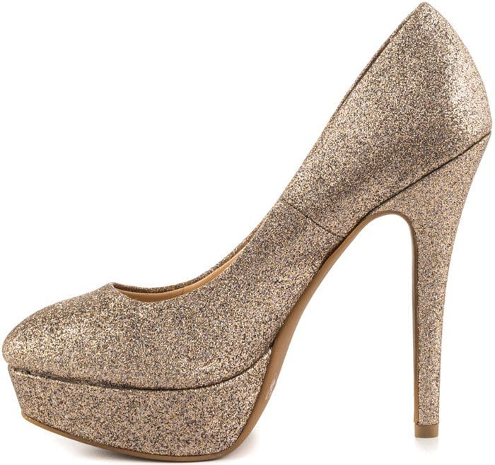 Jessica Simpson Bette in Soft Gold Dusty Glitter