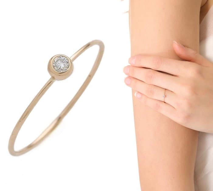 Blanca Monros Gomez White Diamond Ring