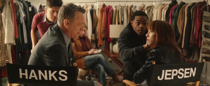 Tom Hanks meets Carly Rae Jepsen in the music video for I Really Like You