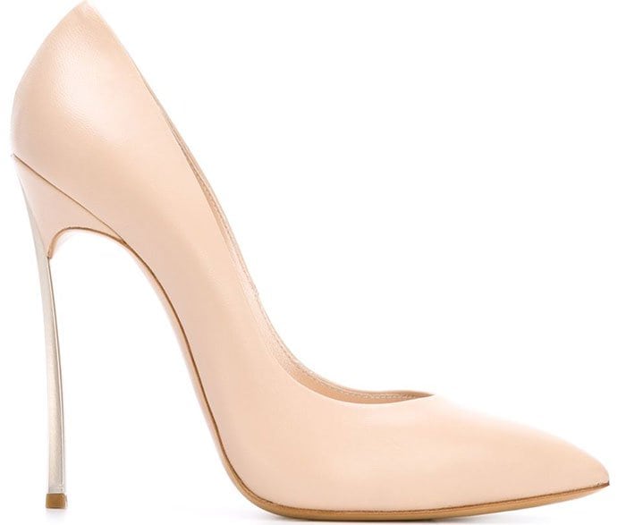 Casadei Blade Leather Pumps