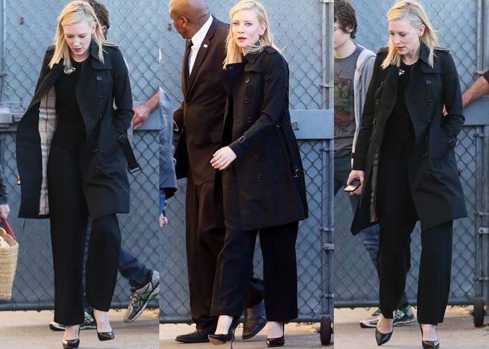 Cate Blanchett Jimmy Kimmel Casadei 2