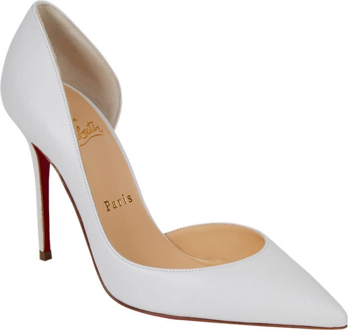 Christian Louboutin "Iriza" Half d'Orsay Pumps