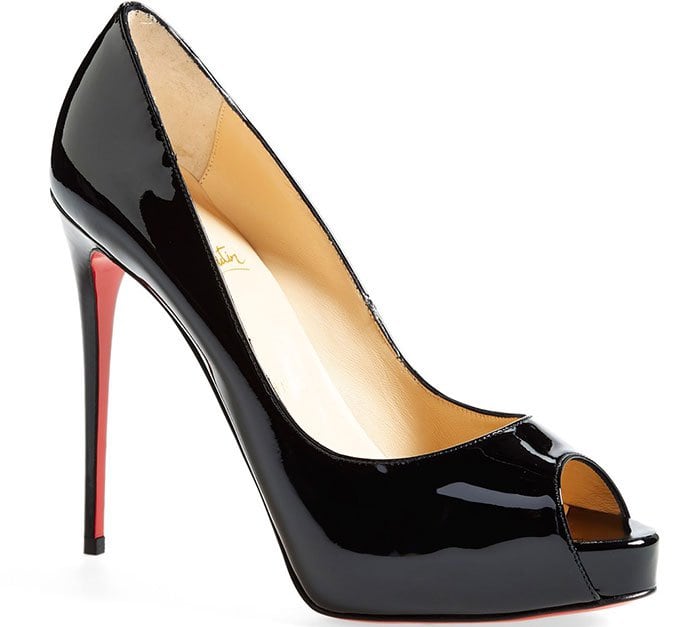 Christian Louboutin “Prive” Open Toe Pumps