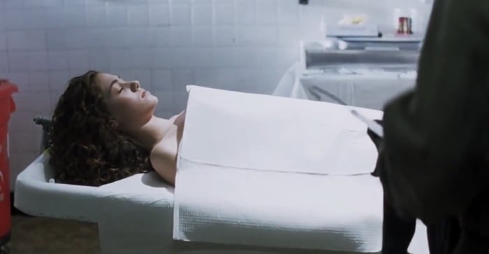 Emmy Rossum's character Katie Markum ends up dead in Mystic River