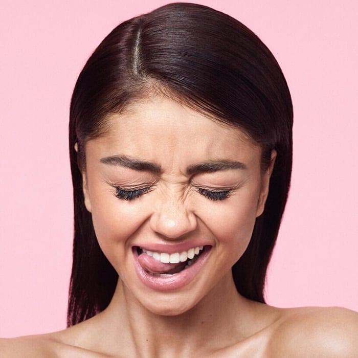 Sarah Hyland has partnered with Olay for the #SkinTransformed campaign