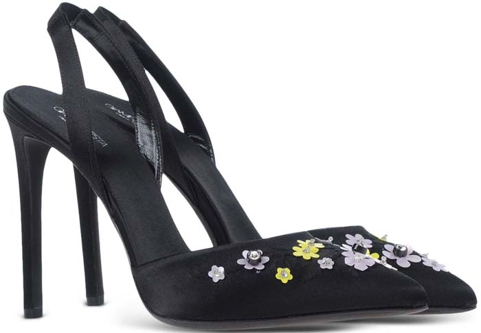 Giambatista Valli Floral Pumps